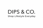 DIPS & CO. Logo with larger tagline